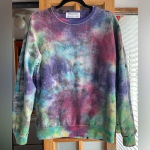 John Eshaya tie dye sweatshirt